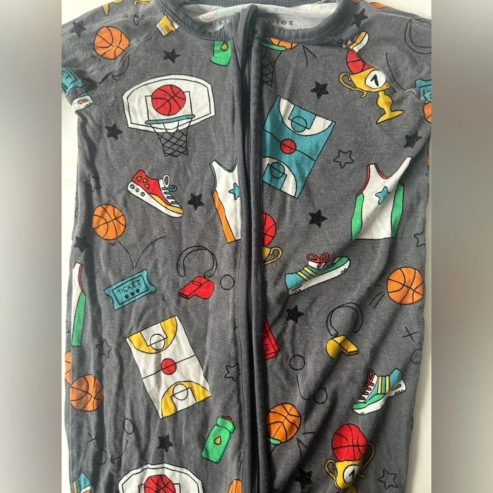 Little Sleepies Bamboo Zippy Pajamas 12-18M